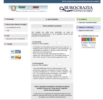 link alla prova di presentazione mia petizione